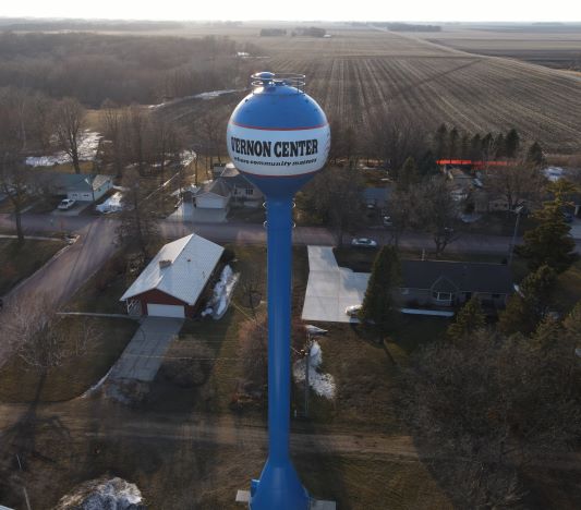 Water Tower Installed in 2015